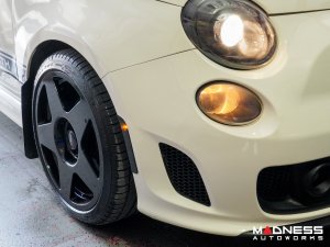 FIAT 500 Side Marker Upgrade Kit - set of 4 - Front+Rear - Halogen - Smoked